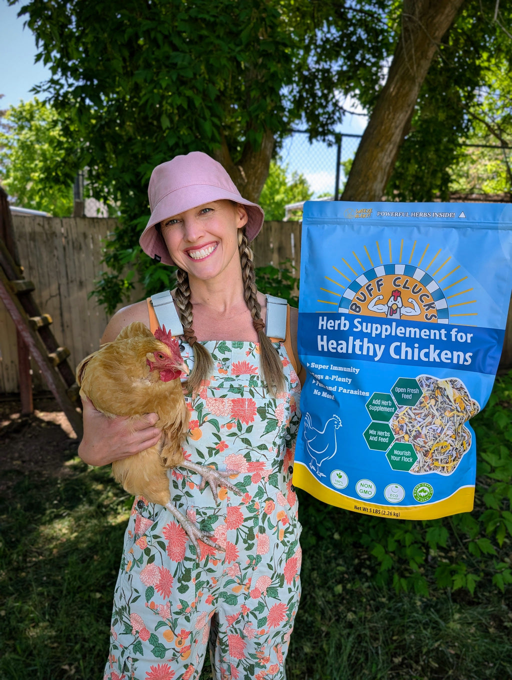Herb Supplement For Backyard Chickens
